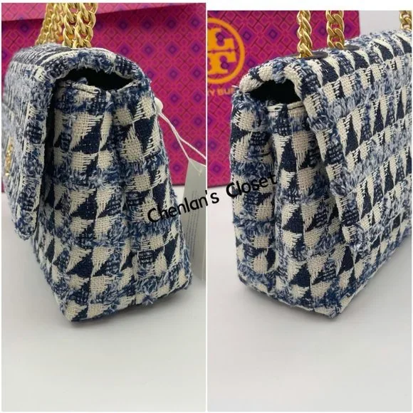 ✨NeW! Tory Burch Kira Tweeted Small Shoulder Bag - Picture 11 of 17